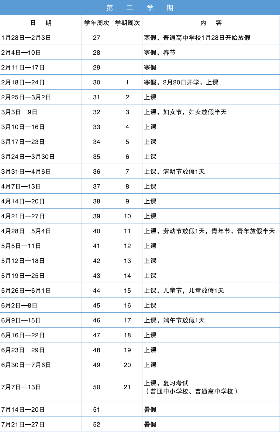 深圳中小学2024春季校历！附2-7月中考备考安排